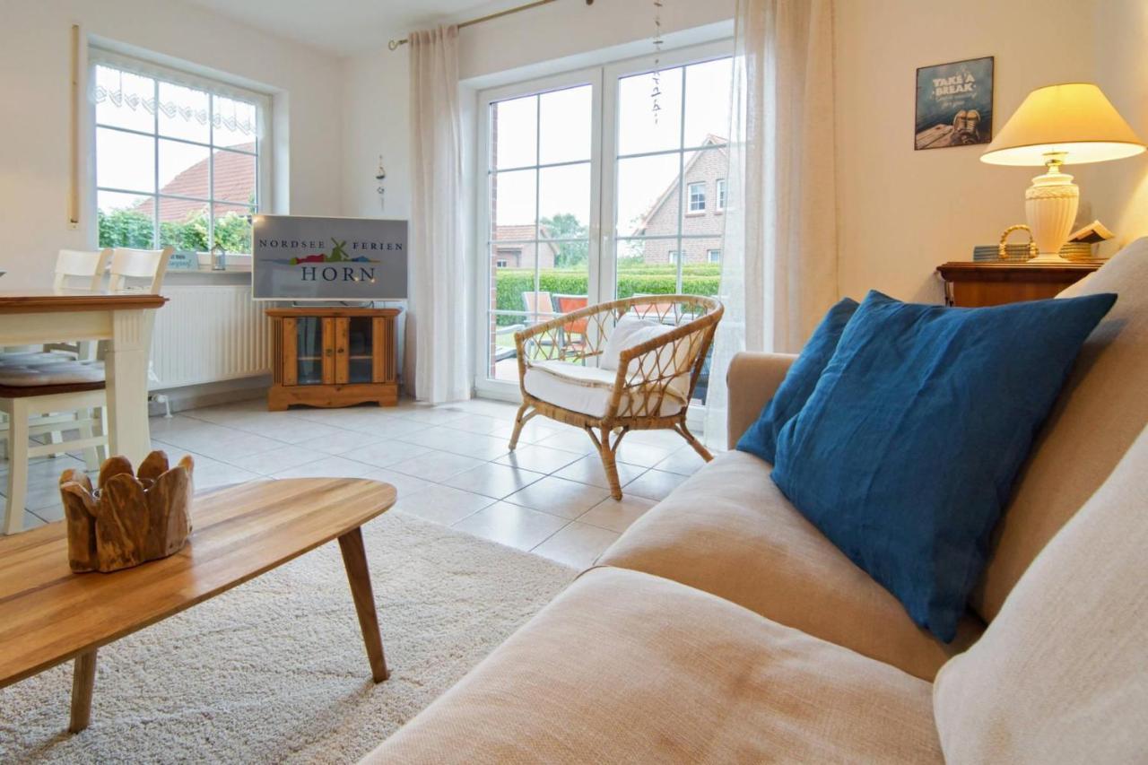 Ferienhaus Strandruhe Dornumersiel Bagian luar foto